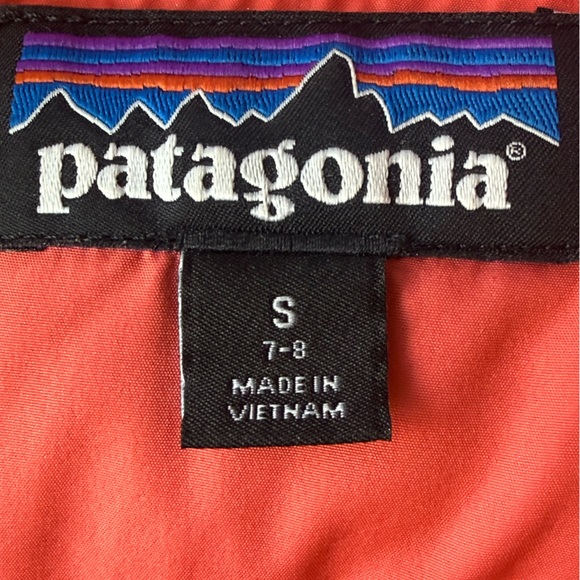Girls Patagonia Purple Nano Puff Jacket - Picture 3 of 4